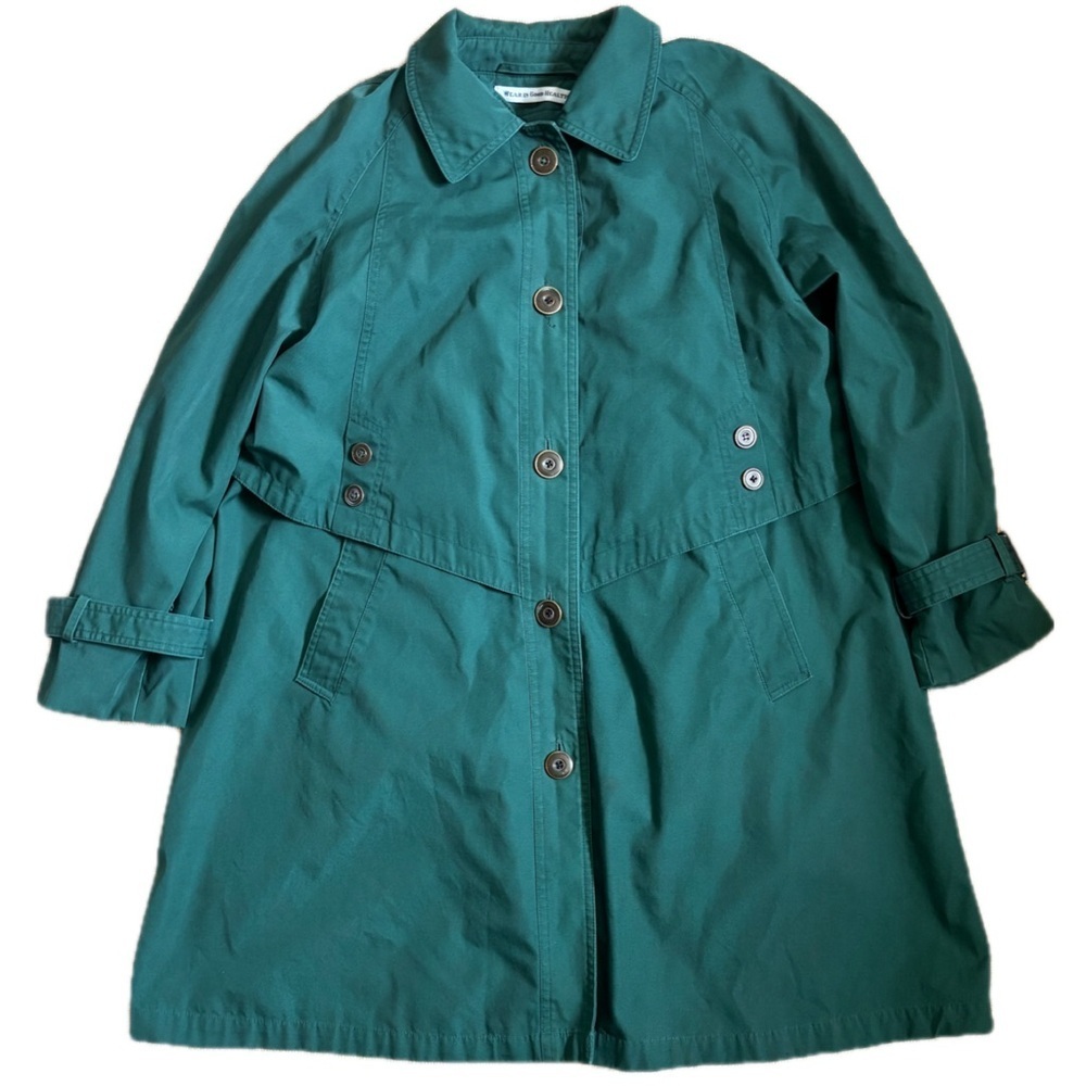Women’s Vintage Misty Harbor Hunter Green Swing Jacket 6P Removable Lining